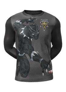 Admiral Black Panther Long Sleeve Character Tee