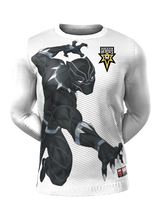 Load image into Gallery viewer, Admiral Black Panther Long Sleeve Character Tee
