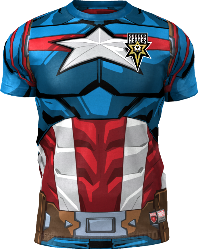 Admiral Captain America Body Suit