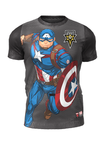 Admiral Captain America Short Sleeve Character Tee