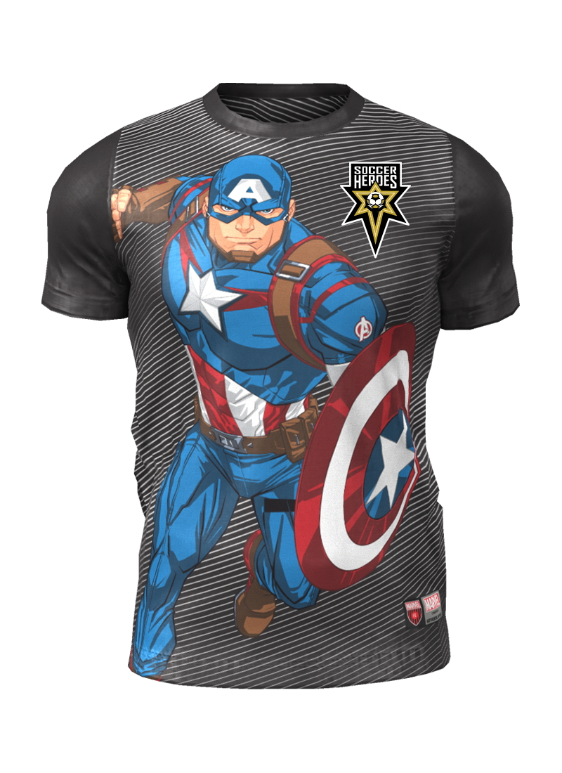 Admiral Captain America Short Sleeve Character Tee