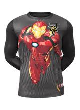 Load image into Gallery viewer, Admiral Iron Man Long Sleeve Character Tee
