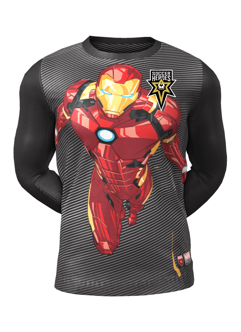 Admiral Iron Man Long Sleeve Character Tee