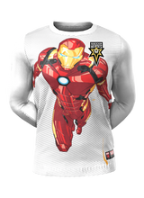 Load image into Gallery viewer, Admiral Iron Man Long Sleeve Character Tee
