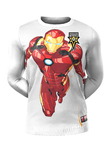 Admiral Iron Man Long Sleeve Character Tee