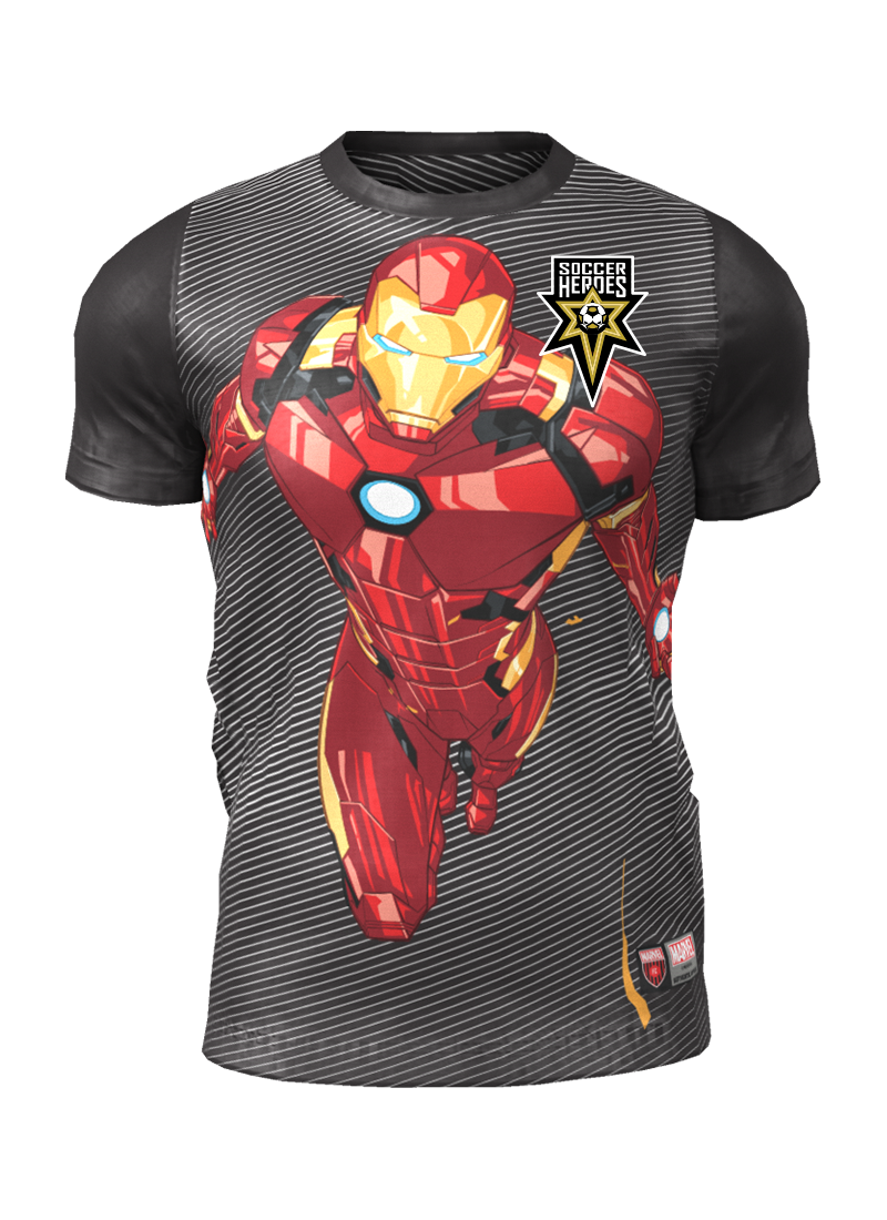 Admiral Iron Man Short Sleeve Character Tee