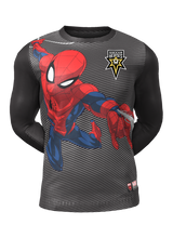 Load image into Gallery viewer, Admiral Spiderman Long Sleeve Character Tee
