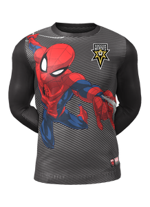 Admiral Spiderman Long Sleeve Character Tee